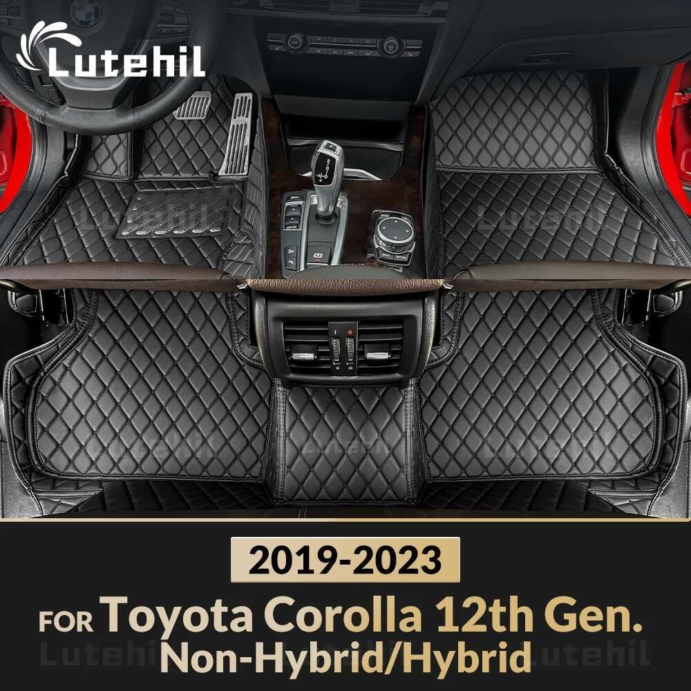 Tapetes De Carro Para Toyota Corolla 12a Geração . E210 Não Híbrido/2019-2023 22 21 20 Almofadas De Pé Personalizadas Ac
