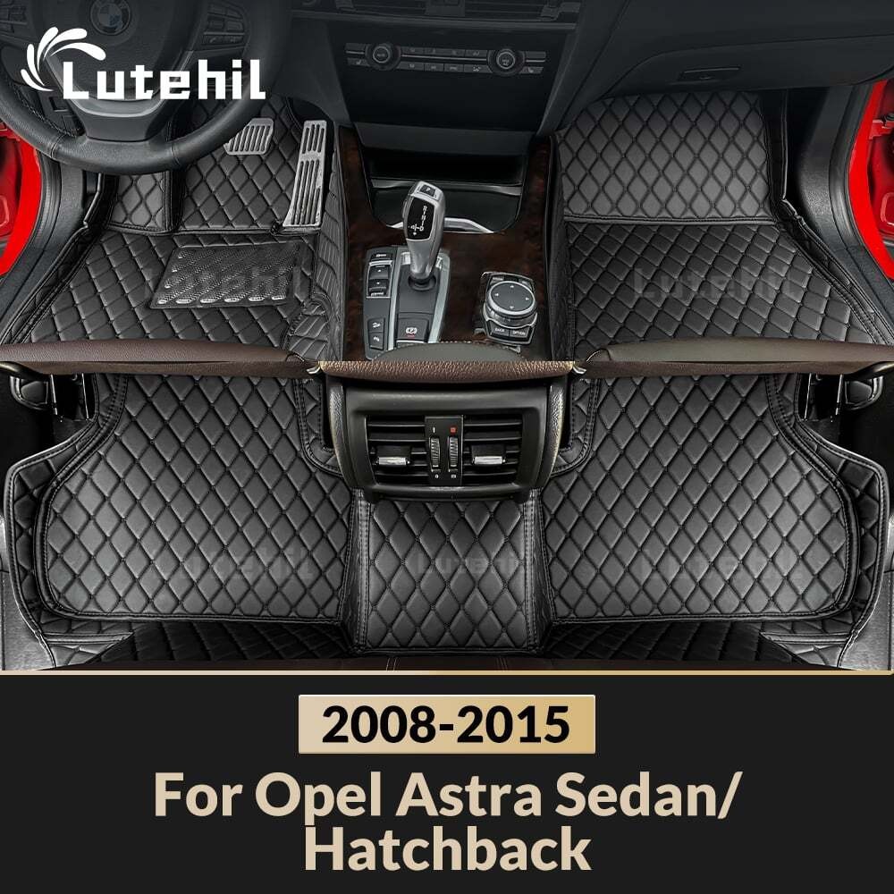Para Opel Astra Sedan/Hatchback (3 Portas) 2008-2015 Tapete De Carro Personalizado Capa De Automóvel Acessórios Interior