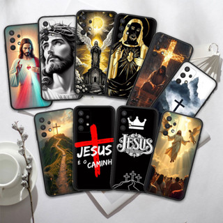 Capa De Telefone Para Samsung Galaxy A06 A16 S24 Fe S24Plus S24Ultra 81H2 Jesus em Oferta na Shopee