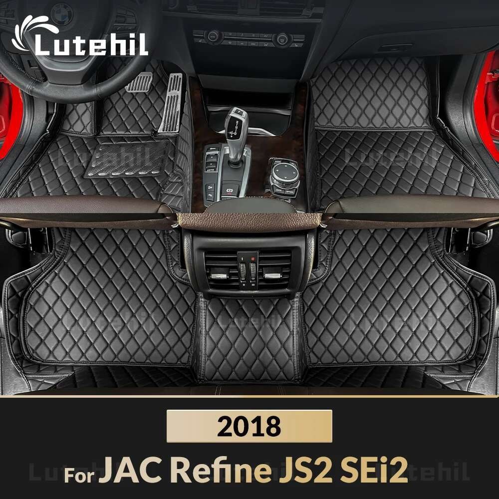 Tapetes De Carro Para JAC Refine JS2 SEi2 2018 Almofadas De Pé Personalizadas Capa De Tapete De Automóvel Acessórios Int