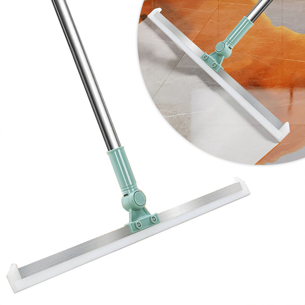 JS Rodo Silicone Vassoura Multifuncional Cabo Extensor Limpeza