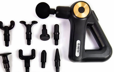 TRIANGULAR PISTOLA MASSAGEM - Muscular Elétrico Portatil Corporal 9 Níveis 110v/220v BM-F1021