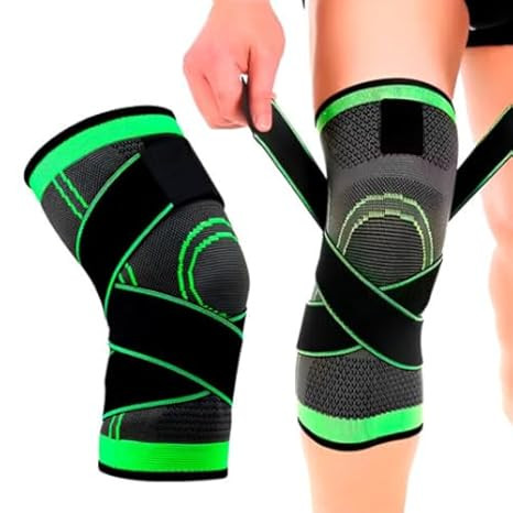 Par de Joelheiras de Compressão Ortopédica Alivia Dor Firme - Knee Support MWKS 6906