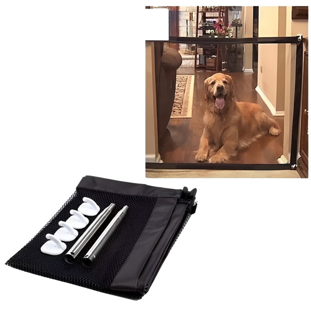 Tela Grade Porta Cachorro Pet Cães Gato Crianças 182x76cm