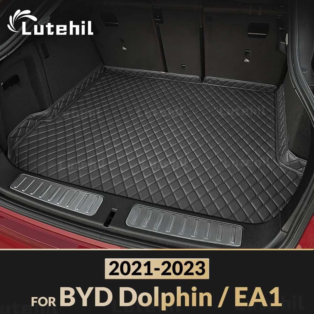 Tapete De Porta-Malas De Carro Para BYD Golfinho/EA1 2021 2022 2023 Acessórios Personalizados Decoração De Interiores Au
