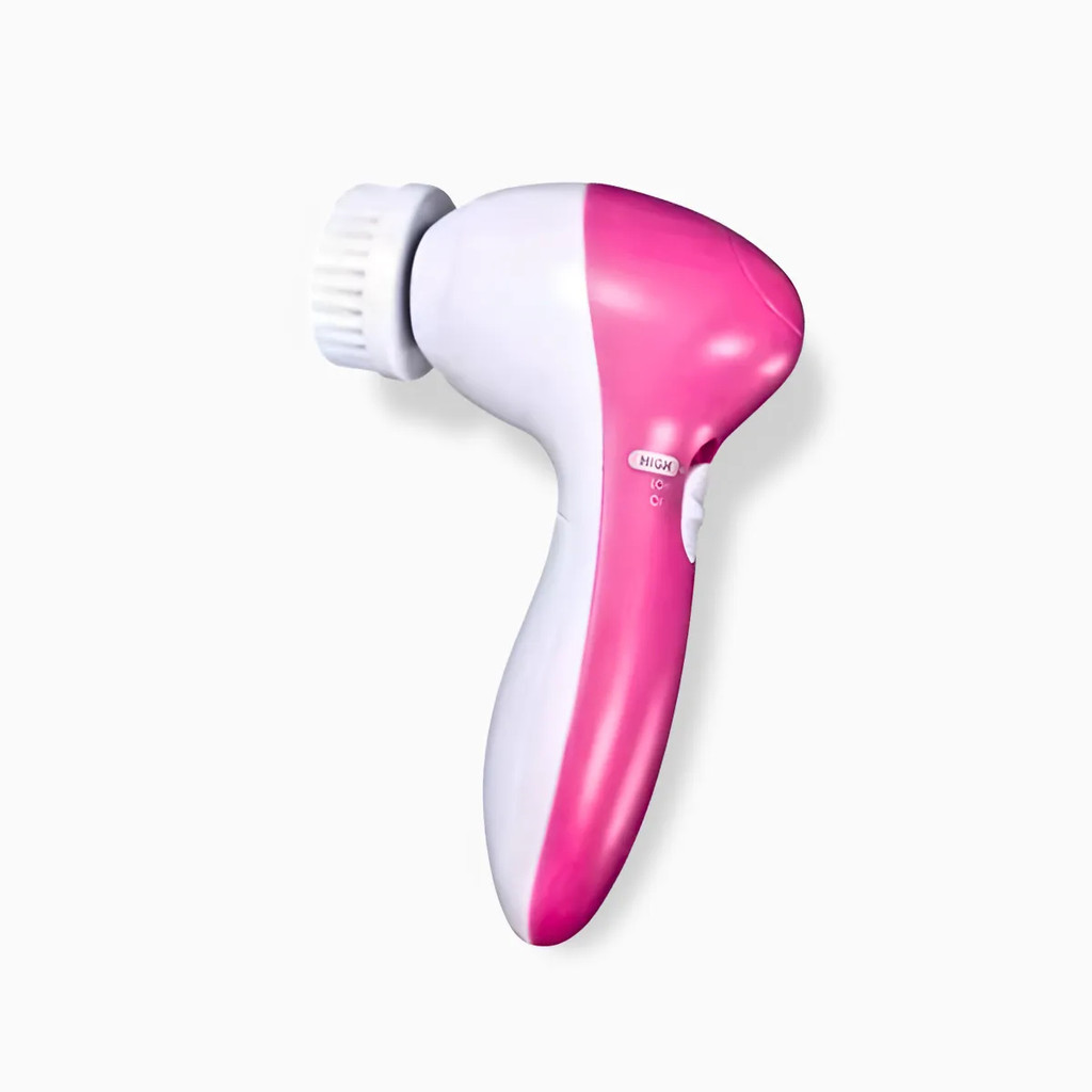 Escova De Limpeza Facial Elétrica 5 em 1 Portátil /Aparelho Esfoliante E Massageador Para Pele Do Rosto