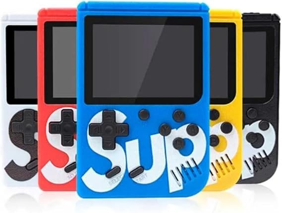 Mini Game Retrô: 400 Jogos Diversão Portátil!