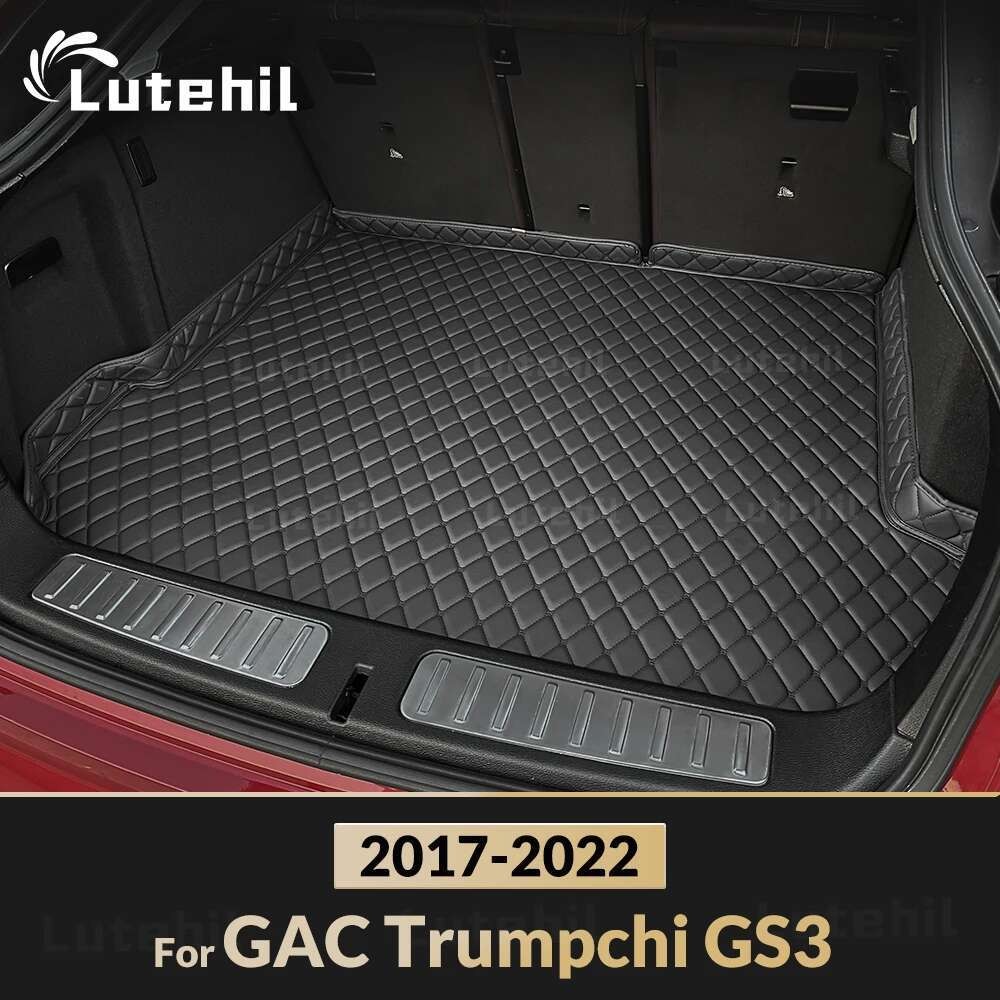 Tapete De Porta-Malas De Carro Para GAC Trumpchi GS3 2017 2018 2019 2020 2021 2022 Acessórios Personalizados Decoração D