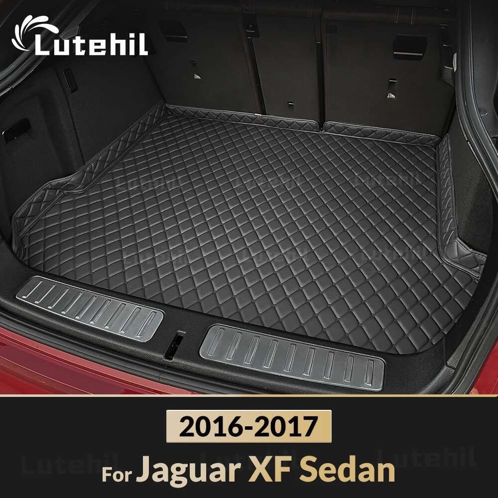 Tapete De Porta-Malas De Carro À Prova D'água , Lateral Alto , Para Jaguar XF Sedan 2016 2017 , Forro De Carga , Acessór