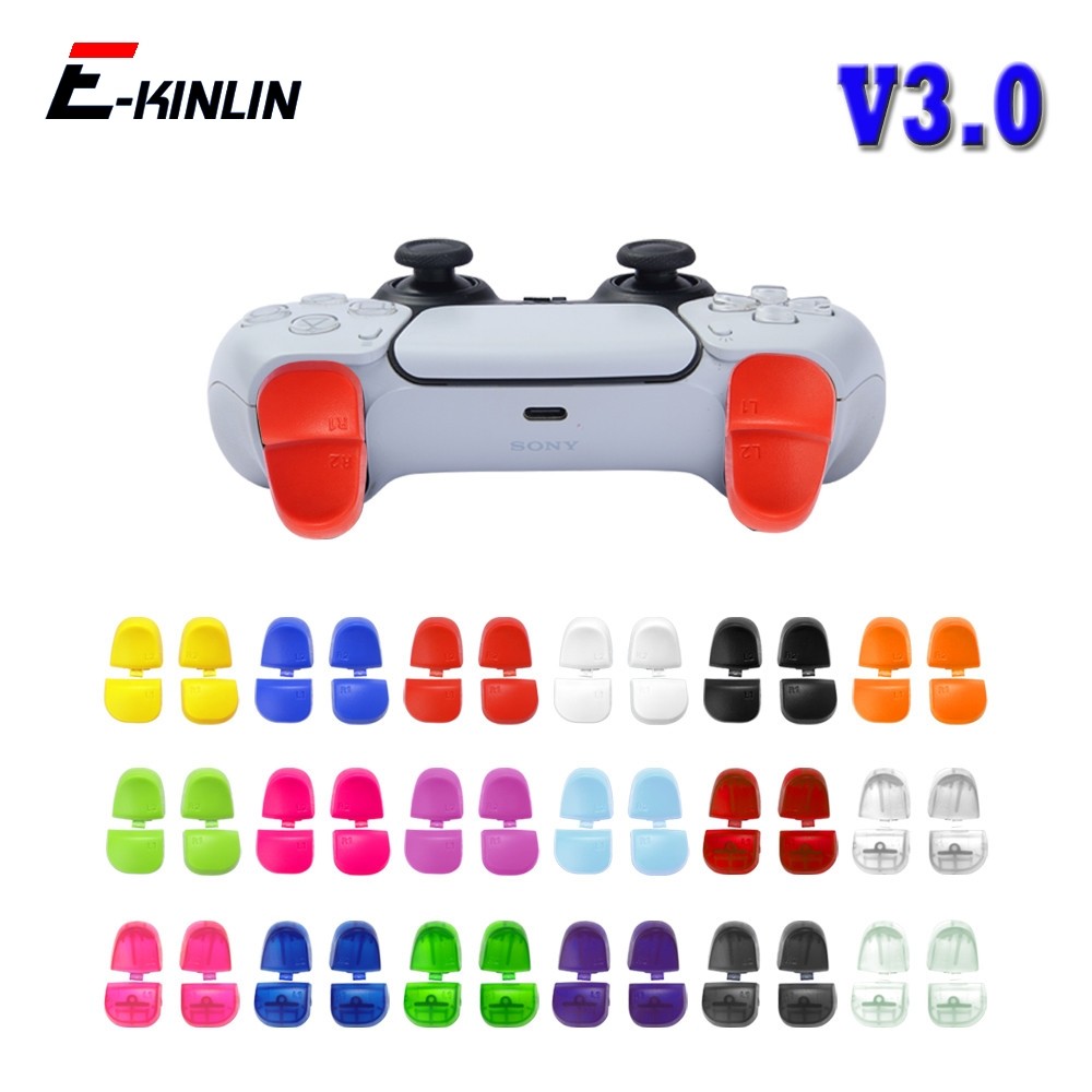 1 Conjunto De Molas Chave L1 R1 L2 R2 Botões De Gatilho Botão Mola Para Sony Playstation 5 PS5 Dualsens Controlador V3.0