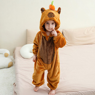 Bebê Kigurumi Capivara Ponto Vaca Dos Desenhos Animados Macacão Infantil Crianças Animais Macacões Meninas Meninos Cospl em Oferta na Shopee