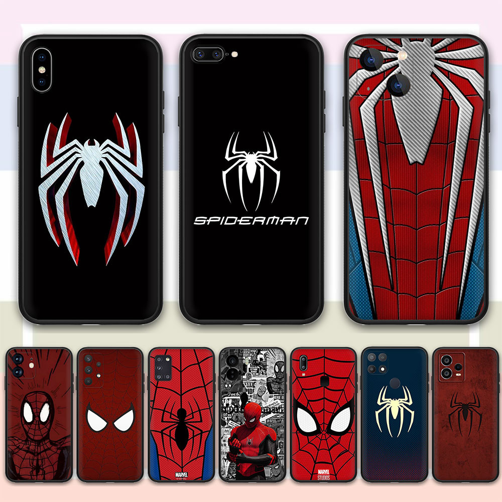 Samsung Galaxy A03 A03Core A01 A02 M02 A02S A03S Caso De Telefone Personalizado R82Z Homem-Aranha Capa De Silicone Macio