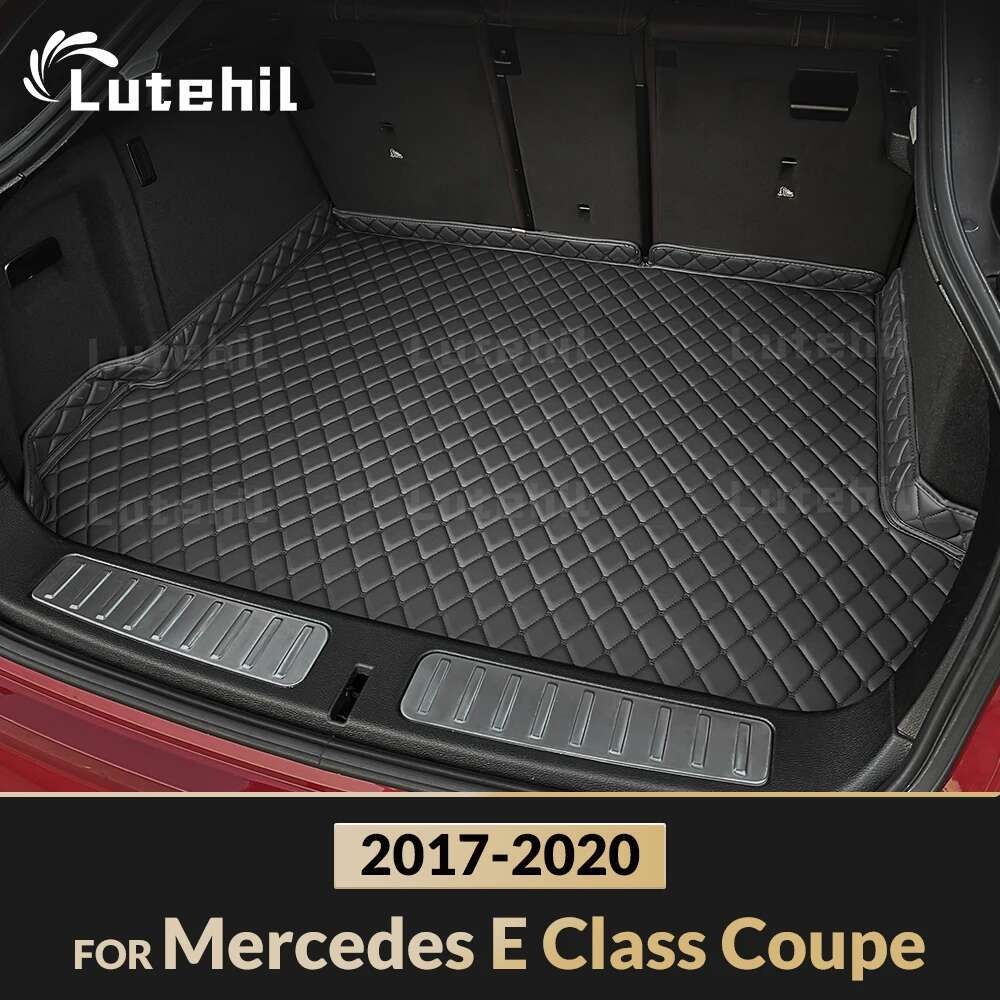 Tapete De Porta-Malas De Carro Para Mercedes Benz Classe E Coupe 2017 2018 2019 2020 Acessórios Personalizados Decoração