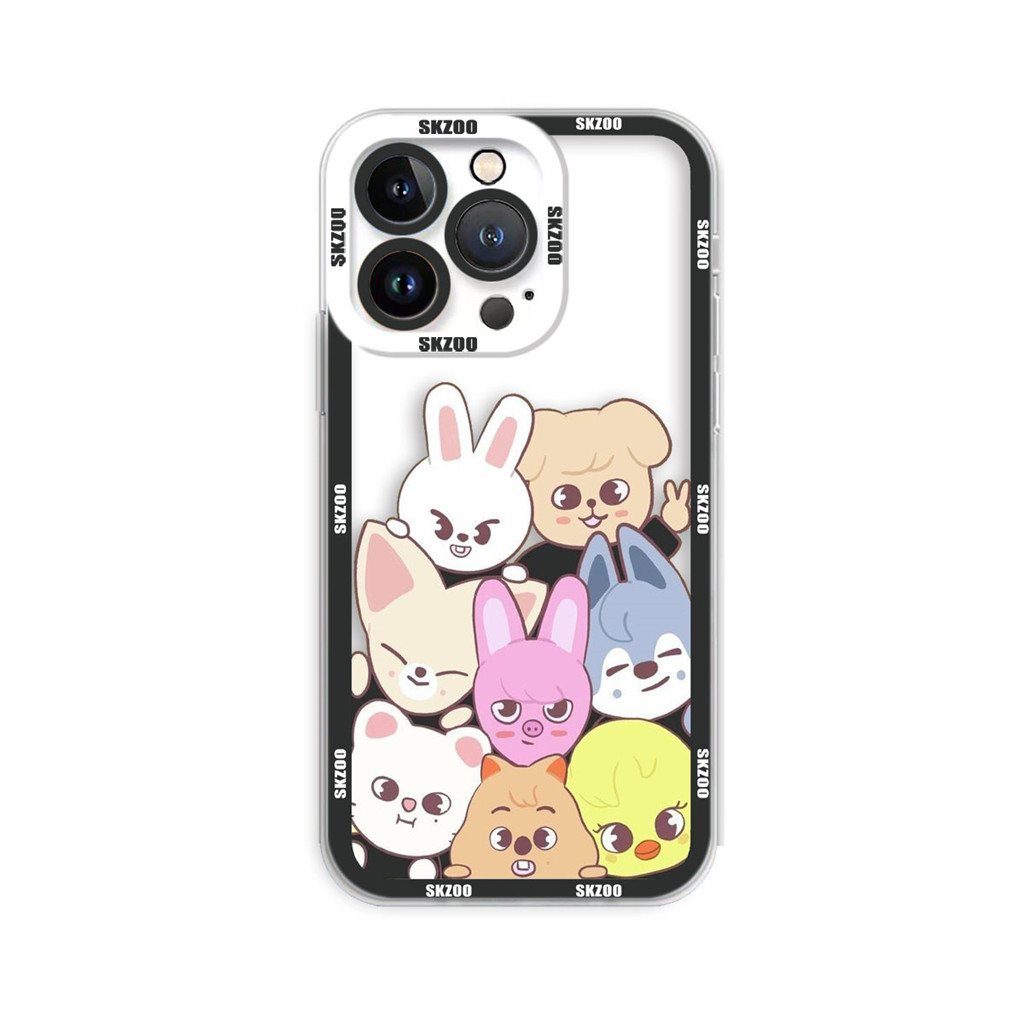 Bonito Kpop Stray Kids Skzoo Capa De Telefone Com Foto Personalizada Para iPhone Apple 16E 16 15 14 12 13 11 Pro 8 7 SE 