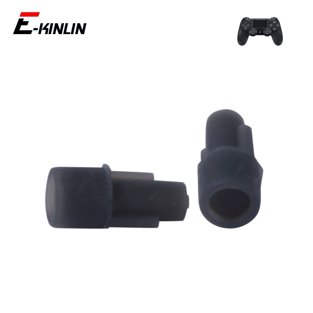 Lidar Com Silicone Macio Preto Borracha De Botão De Reinicialização Chave Para Sony Playstation 4 PS4