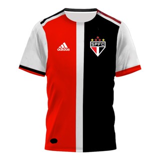 Camiseta Masculina De Drying São Paulo Camisa De Manga Curta Do Clube De Futebol