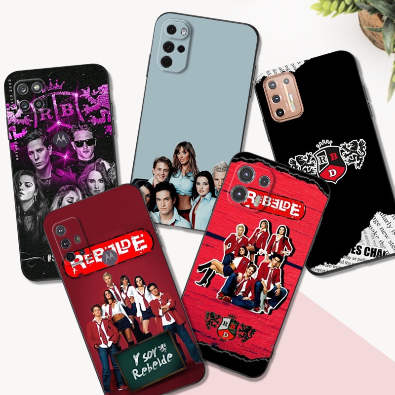 Estojo Para Moto Motorola G31 G71 5G G22 4G E32 Capa Telefônica RBD Rebelde Pop band