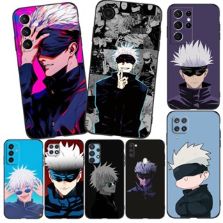 Capa Para Samsung Galaxy A32 A52 A72 4G 5G A52S 5G A41 Telefone Traseiro Silicone Macio Preto tpu Gojo Satoru