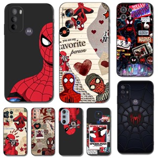 Capa Para Moto Motorola G32 G42 G52 G62 Homem Aranha Estilo Retro