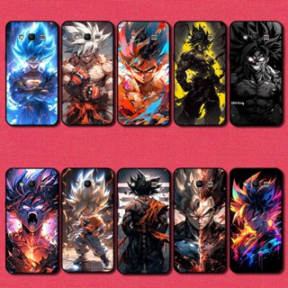 Capa De Proteção Contra Queda Para Samsung Galaxy J2 Prime J7 Core Dragon Ball Wukong Estojo De Telefone Preto Macio