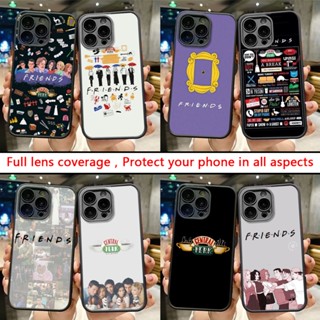Para iPhone SE 7 8 Plus XR XS Max Polimento Baço Lente Protetora De T184 Friends TV Door