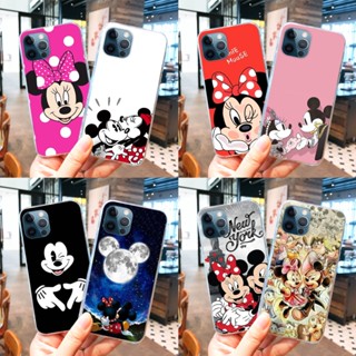 Para moto g84 5g g23 g14 Borda 40 neo 5g e22 128 GB TPU Caixa Macia Transparente B91 Mickey Minnie Fofo