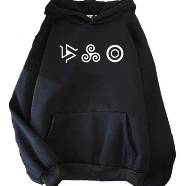 Blusa De Frio Moletom Blusa Moletom Teen Wolf - Preto - G