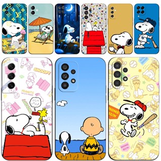 Estojo Para Samsung Galaxy A05 A05S M14 A15 A25 Capa De Silicone Macia Telefone De Cachorro Preguiçoso tpu Preto