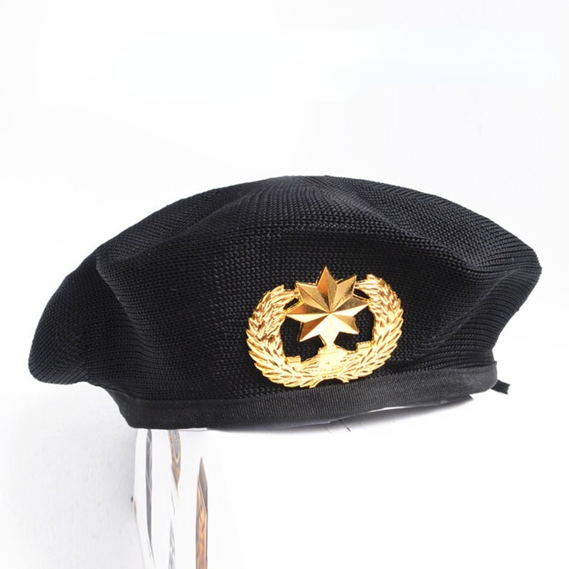 Chapéu De Boina Do Exército De Malha Para Homens De Verão Mulheres Capa De Roupa Militar Respirável Ajustável