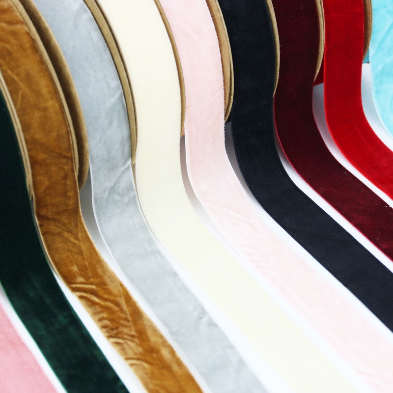 (10m/Rolo) Fita De Veludo De 25mm De Largura Para Embalagem De Caixa De Presente De Alta Qualidade Decoração De Flores B em Oferta na Shopee