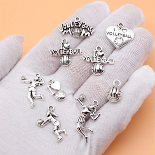 Suprimentos De Encanto Para Jóias Vôlei Itens Bonitos Populares 9pcs/set