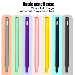 Capa Protetora De Silicone Para Lápis IPad Apple Pencil 2 Fashion Anti Slip Soft Sleeve 2a Geração De Caneta De Mesa Líquida