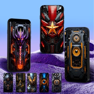Para Samsung Galaxy A03 Caixa Central SM-A032F Telefônica A03 Core A032F A03Core Tampa Traseira Sentido Mecânico Do Homem Da tpu Preta Macia