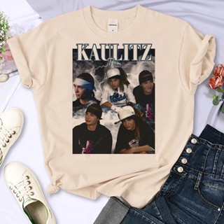 Tom Kaulitz Tokio Hotel t-shirt De Verão Engraçada harajuku top Feminino anime Gráfico y2k Vestuário