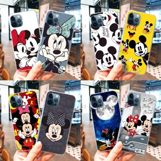 Para moto g84 5g g23 g14 Borda 40 neo 5g e22 128 GB TPU Capa Macia Transparente T81 Mickey Mouse