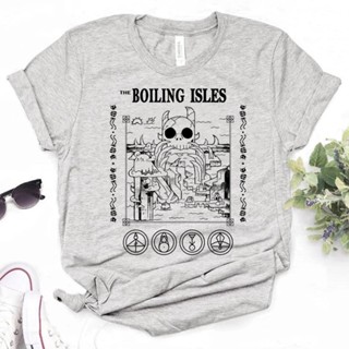 A Owl House top women Y2K designer De Quadrinhos Camisetas Femininas 2000s Vestuário