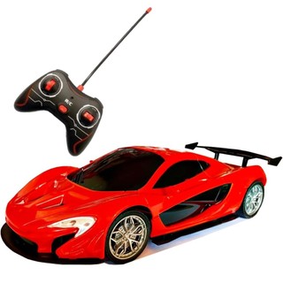 Carrinho Super Sport de Controle Remoto Ferrari 4 Funcoes - vermelho