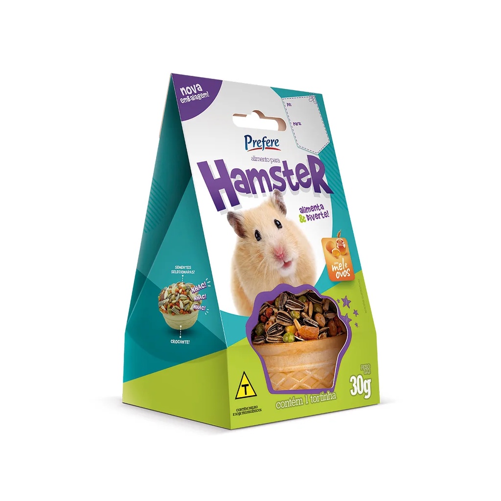 Tortinha para Hamster Prefere com Mel e Ovos (30g) em Oferta na Shopee