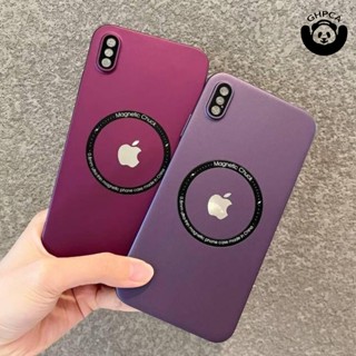 Capa Magnética De Luxo Para PC Com Revestimento Ultrafino iPhone 11 11 Pro MAX Frosted Skin Feel Hard Case X XR XSMAX 7plus 8plus Proteção Contra Choques Traseiros
