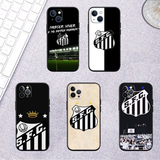 Capa Para iPhone 12 13 Pro X XS Max Mini BD30 Santos FC