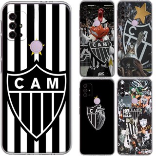 Capa De Silicone Macio TPU Para Samsung Galaxy A10S J4 Prime Plus A20 A30 A30S A12 A10 A32 J6 A14 A54 4G 5G O Atlético Mineiro