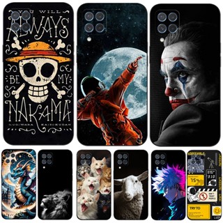 Estojo Para Samsung Galaxy M62 F62 4G Silicone Capa Traseira Do Telefone Soft black tpu m625 Dragão Ovelha Da Moda