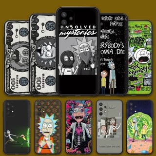 Estojo De Telefone Xiaomi Poco C40 X3 Pro X3 NFC F3 silicone Macio Cover rick E morty L292