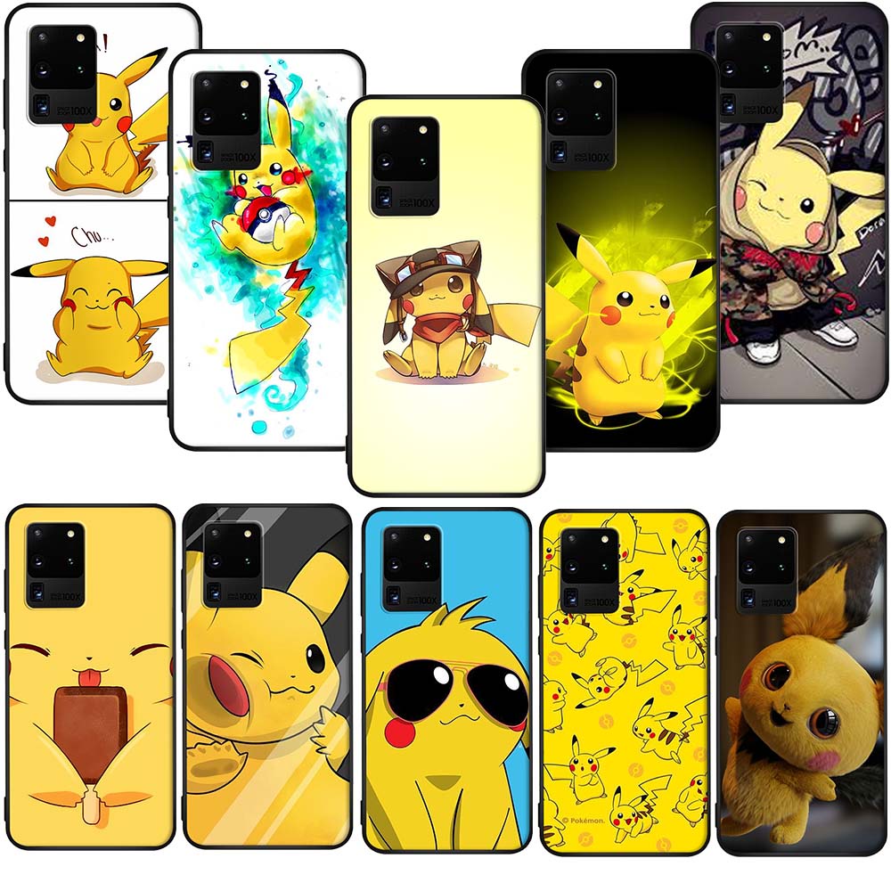 Samsung Galaxy A05s A05s A05 M54 M34 5G S23 FE Capa De Silicone Macia Para Telefone AM86 Pikachu