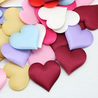 (100 Peças/pack) Flor De Decoração Tridimensional Do Amor Com Design De Ledger Feito A Mão