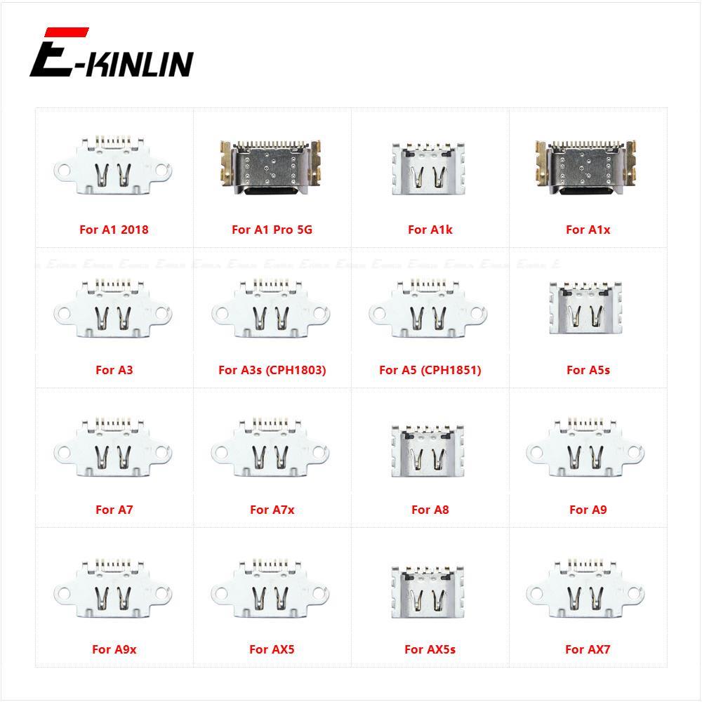 Conector USB Jack Tomada Porta De Carregamento Carregador Doca Para OPPO A1 Pro A1k A1x A3 A3s A5 A5s A7 A7x A8 A9 A9x A