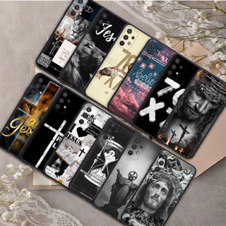 Estojo De Silicone Macio Samsung Galaxy A11 A12 M12 A13 4G Ou 5G T917 Christianity Jesus