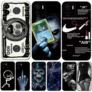 Para Xiaomi Redmi A1 A2 4G Capa Do Telefone Silicone Macio Preto Tpu Moda Da Preta