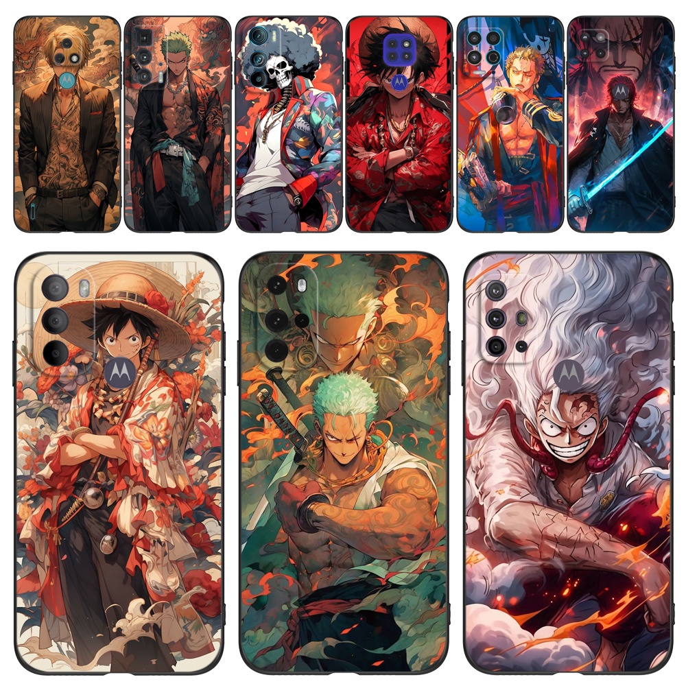 Estojo Para Moto Motorola G31 G71 5G G22 4G E32 Capa Do Telefone Luffy One Piece Cool