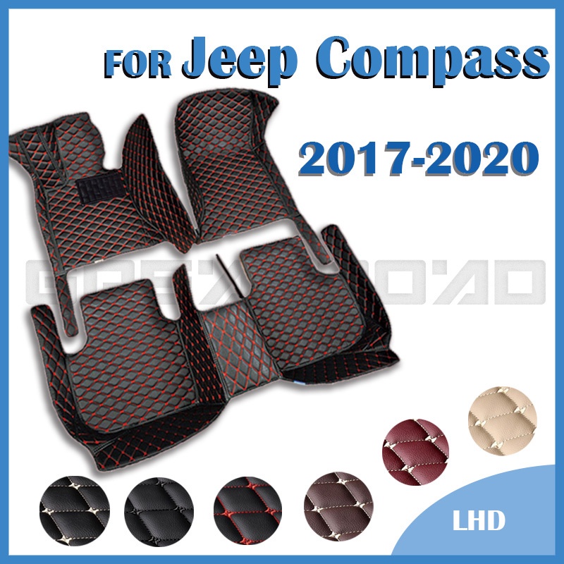 Tapetes Para Carros Jeep Compass 2017 2018 2019 2020 Pés De Automóveis Personalizados Acessórios Interiores em Oferta na Shopee